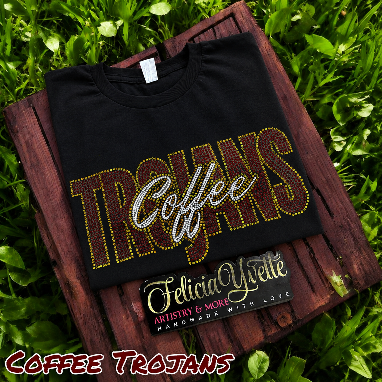 Trojan Bling Tee