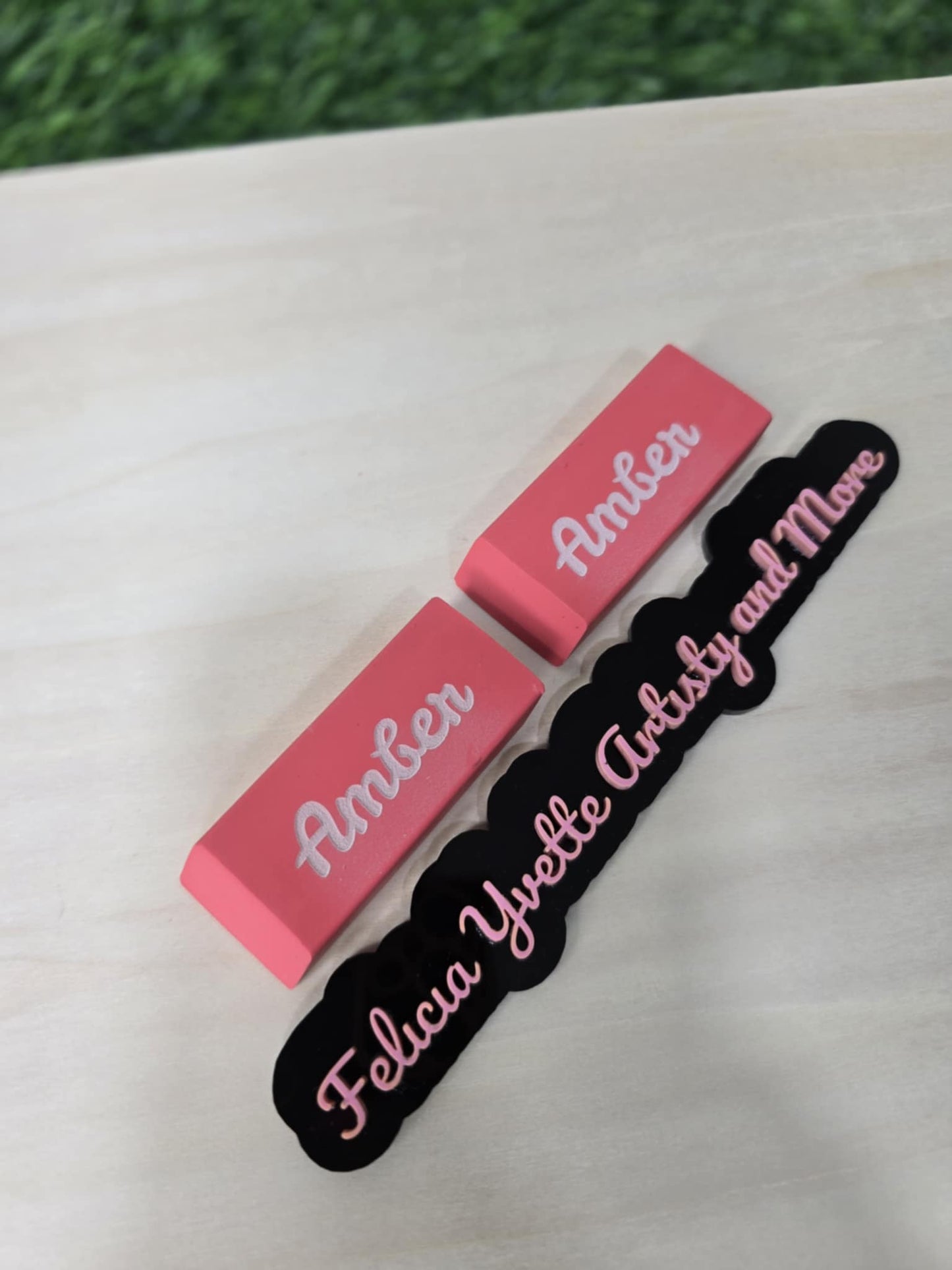Personalized Erasers
