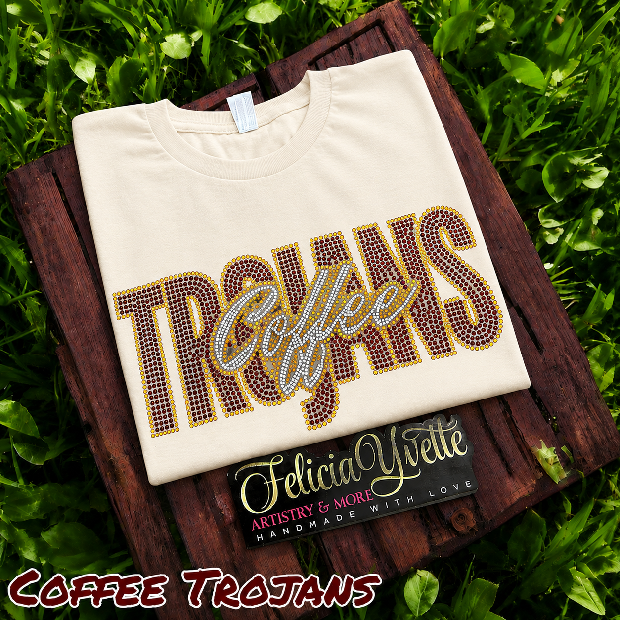 Trojan Bling Tee