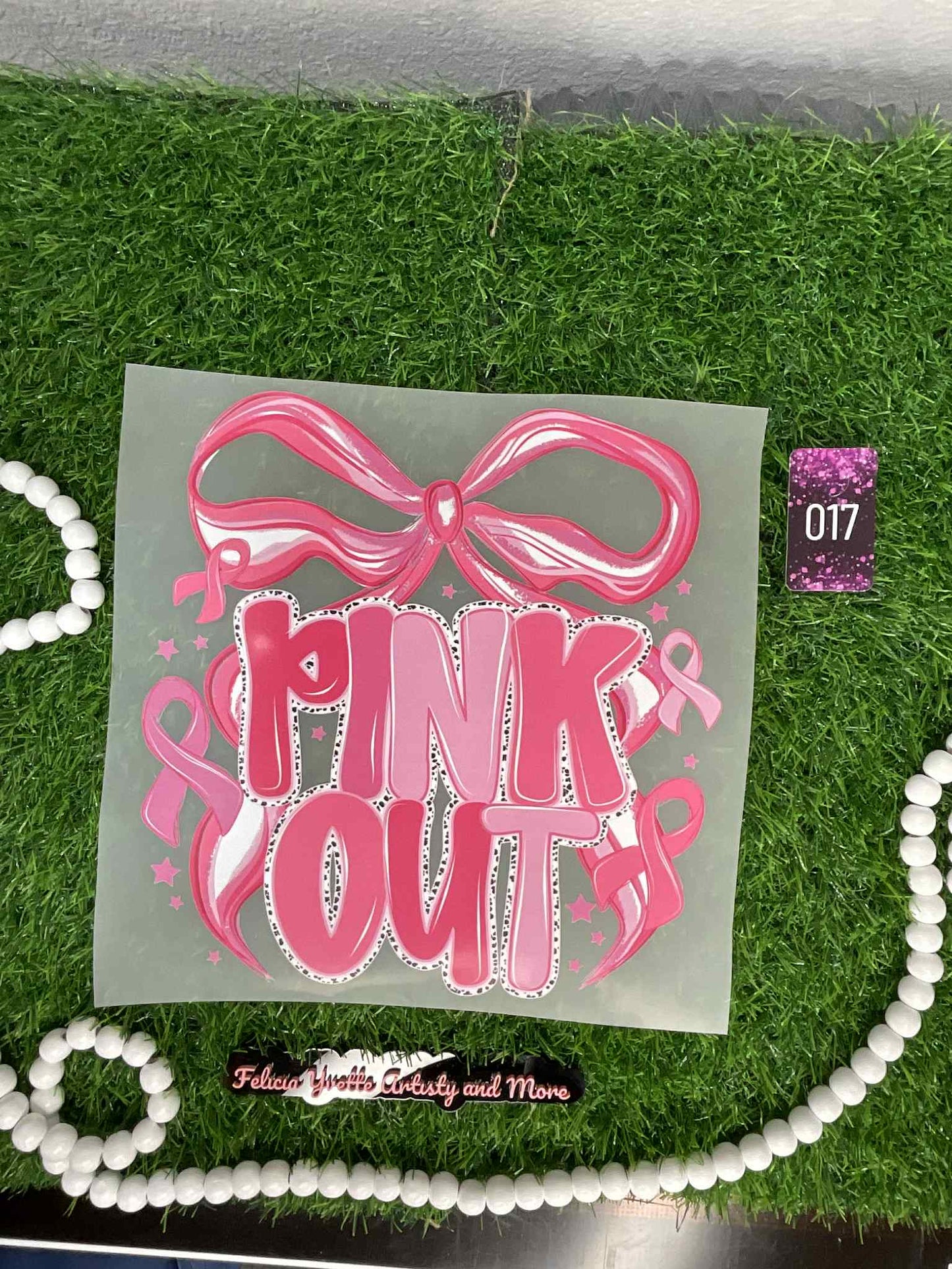 Breast Cancer DTF prints