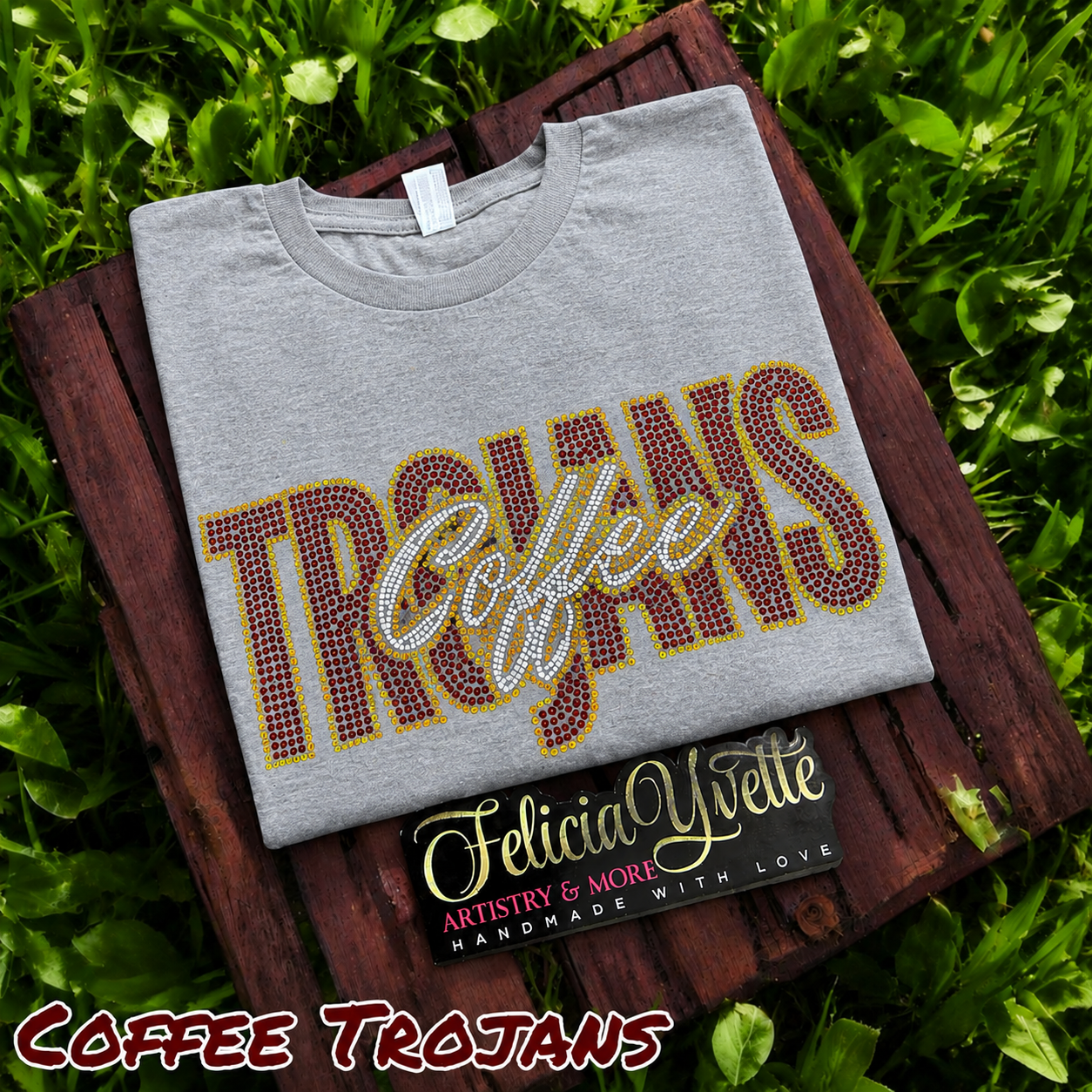 Trojan Bling Tee