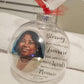 Clear Customized Keepsake Ornaments