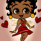Valentine Canvas Paint Kit
