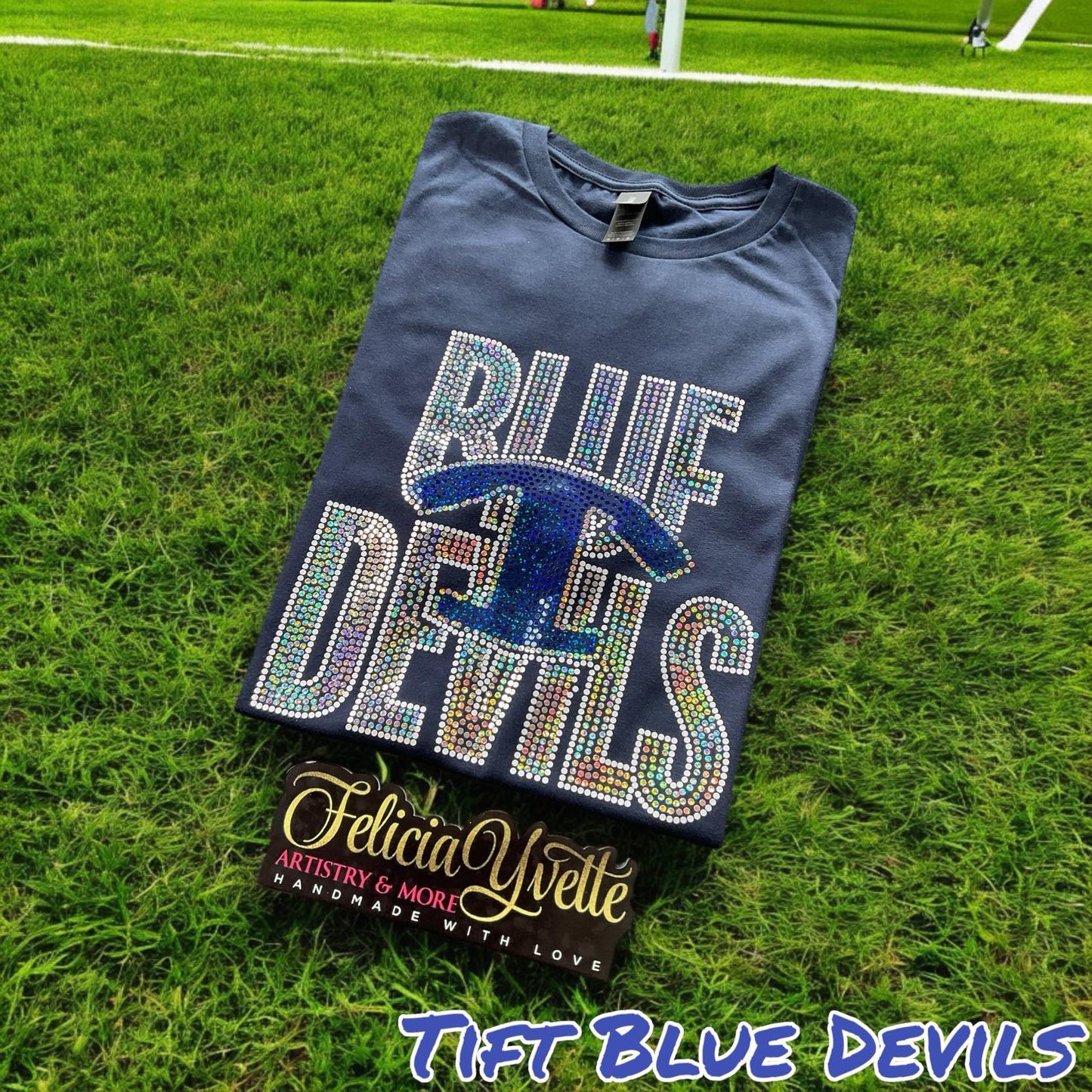 Tift Blue Devil Bling