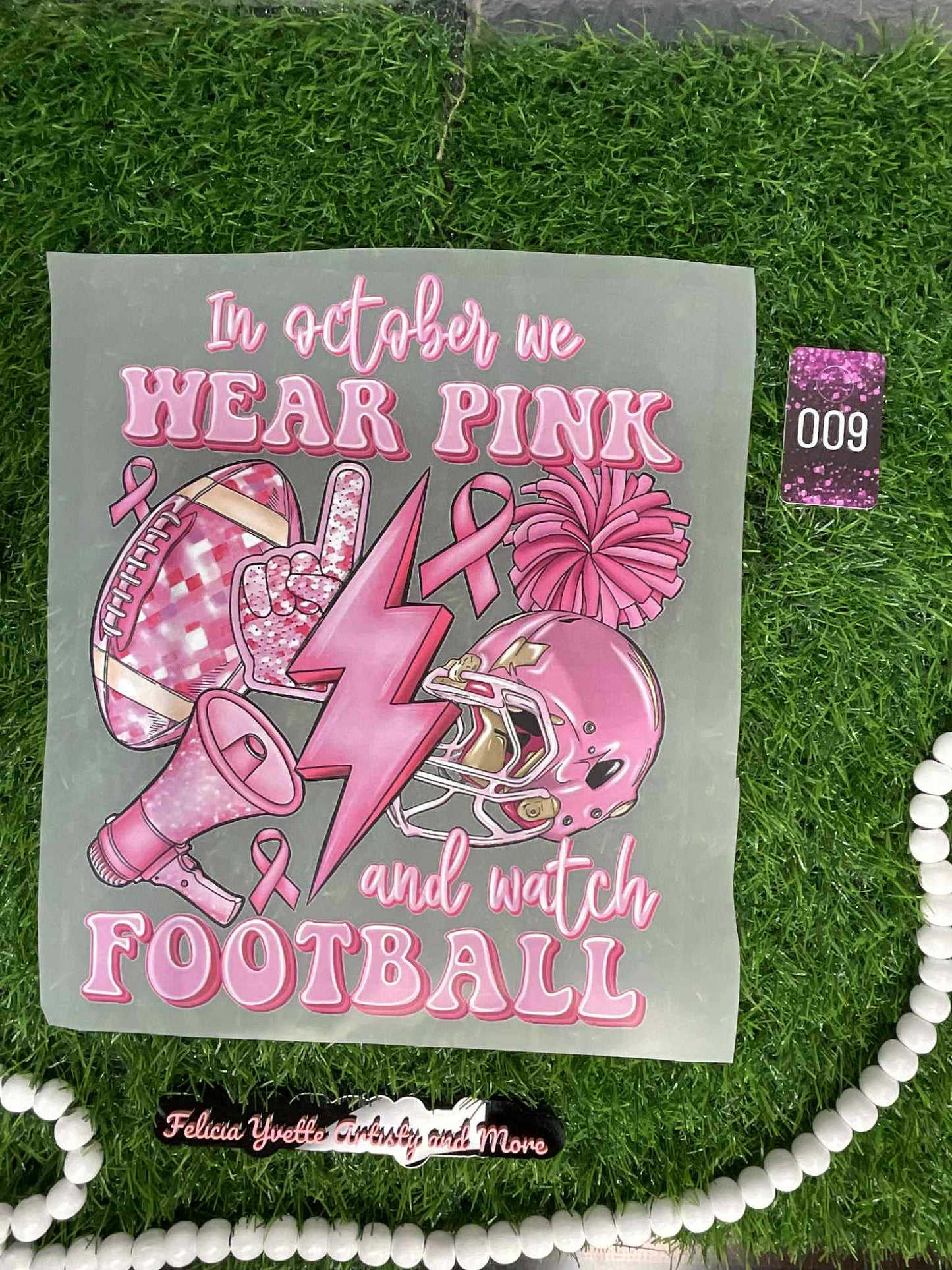 Breast Cancer DTF prints