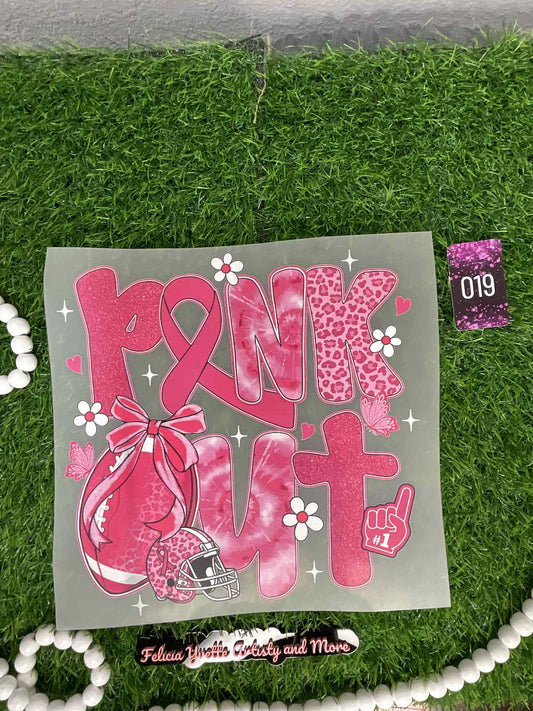 Breast Cancer DTF prints