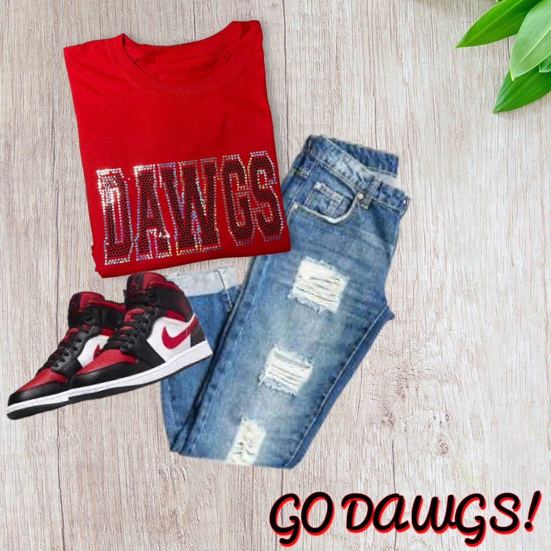 Dawgs Red Tee